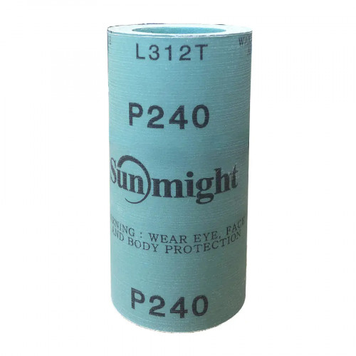 Наждачная бумага на пленке в рулоне 115 мм х 5 м P240 SunMight 1