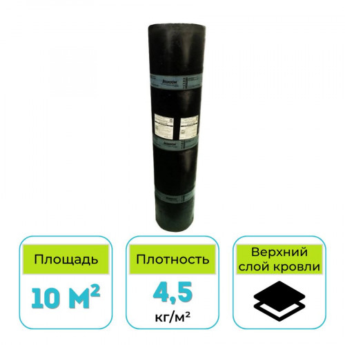 Материал кровельный ТехноНИКОЛЬ Элакром ТКП-4,5 10 м2 сланец серый 1