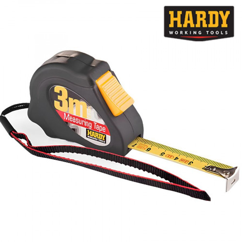 Рулетка измерительная 3 м х 16 мм  Hardy (картон) 2