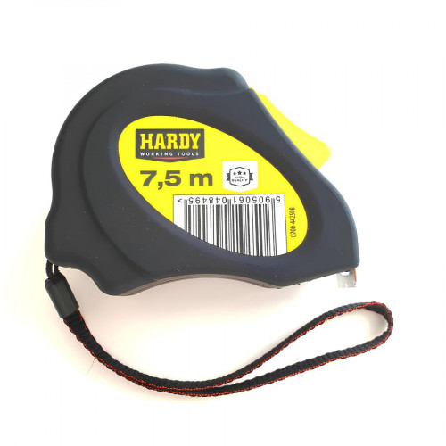 Рулетка измерительная 7,5 м x 25 мм (картон) Hardy 1