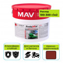 Эмаль MAV PROTEXSOL EM-71 красно-коричневая 20 л химстойкая