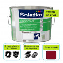 Эмаль Sniezka Supermal масляно-фталевая вишневая 2,5 л