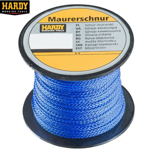 Шнур каменщика 1,3 м x 100 м HARDY (0720-361016) 2