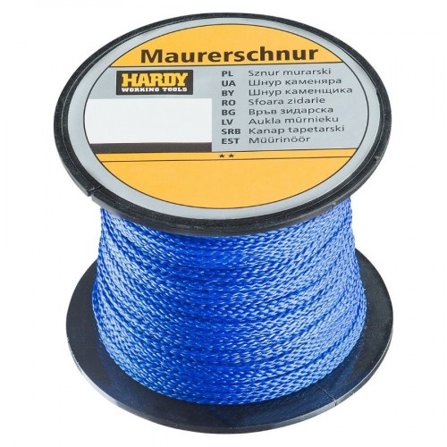 Шнур каменщика 1,3 м x 100 м HARDY (0720-361016) 1