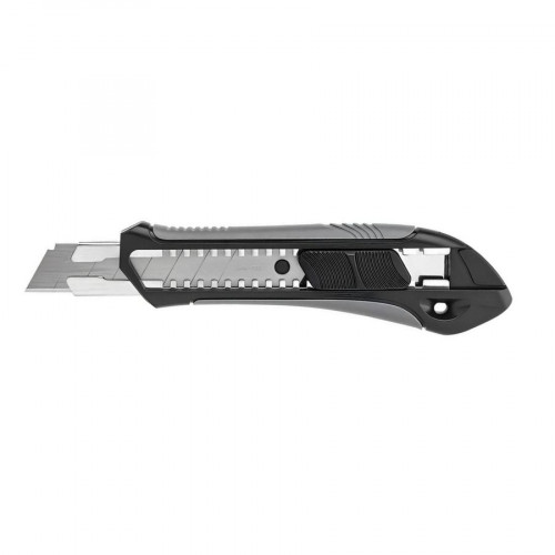 Нож канцелярский выдвижной 18 мм BLACK LINE STARTUL (ST0925) 1