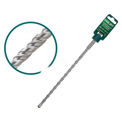 Бур (сверло) 8х210х260мм  SDS-plus ВОЛАТ (82108-260) 2