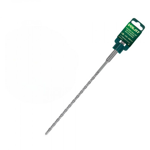Бур (сверло) 6х210х260 мм SDS-plus S4 ВОЛАТ (82106-260) 2