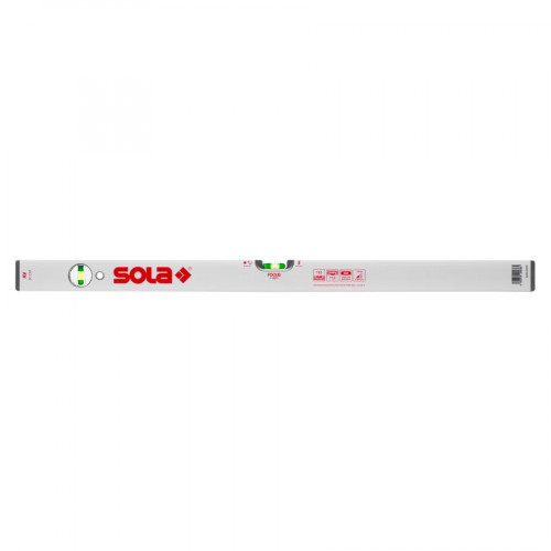Уровень строительный пузырьковый Sola AV 100 1 м 2 глазка 8