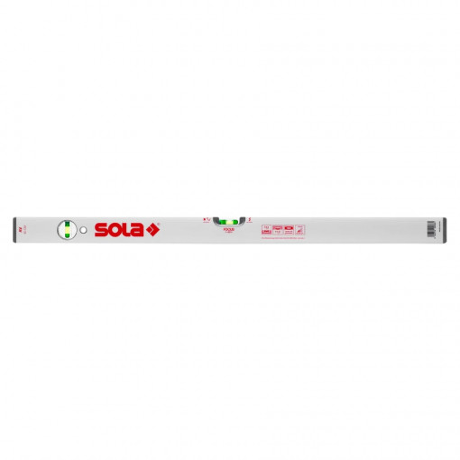 Уровень строительный пузырьковый Sola AV 100 1 м 2 глазка