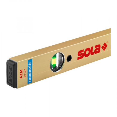 Уровень строительный магнитный SOLA AZM 100 1 м 2 глазка 2
