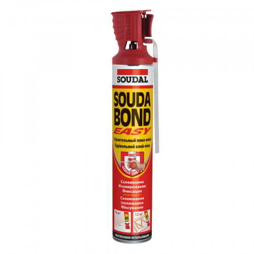 Клей-пена монтажная Soudal SOUDABOND Easy Genius Gun полиуретановая 750 мл 2