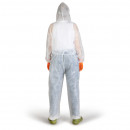 Защитный одноразовый комбинезон Jeta Safety JPC-110 с капюшоном (р-р XXL)