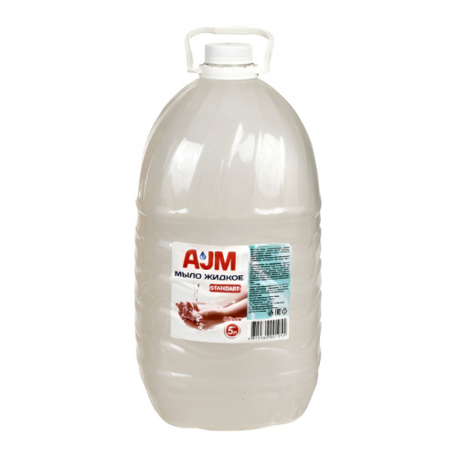 Мыло жидкое для рук AJM Standart 5 л (4815560001055) 1