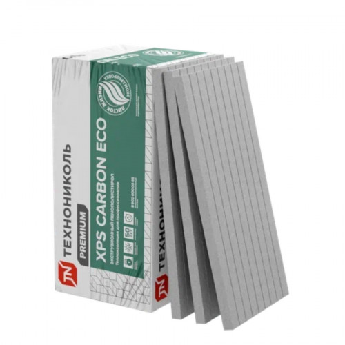 Пенополистирол ТехноНИКОЛЬ Carbon Eco FAS/2 S/2 ТВ 1180х580х100 мм 3
