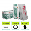 Пенополистирол ТехноНИКОЛЬ Carbon Eco ТВ 1180х580х120 мм