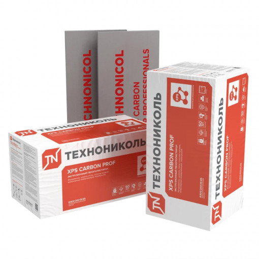Пенополистирол ТехноНИКОЛЬ Carbon Prof ТВ 1180х580х120 мм