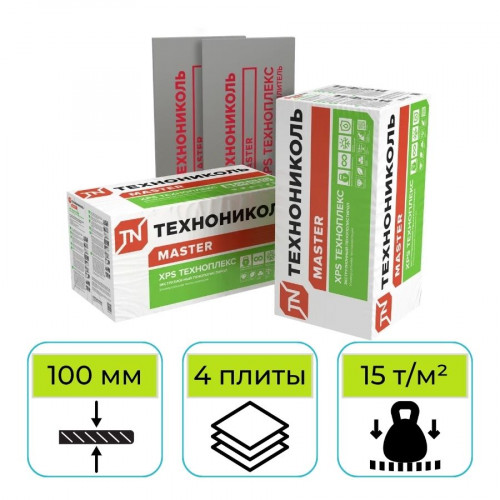 Пенополистирол ТехноНИКОЛЬ Техноплекс ТВ 1180х580х100 мм 1