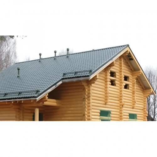 Колпак ТехноНИКОЛЬ D160 черный 3