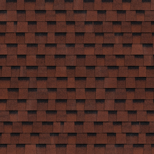 Многослойная черепица Технониколь Shinglas Фазенда, красный 2,6 м² (прозр. уп.) 2