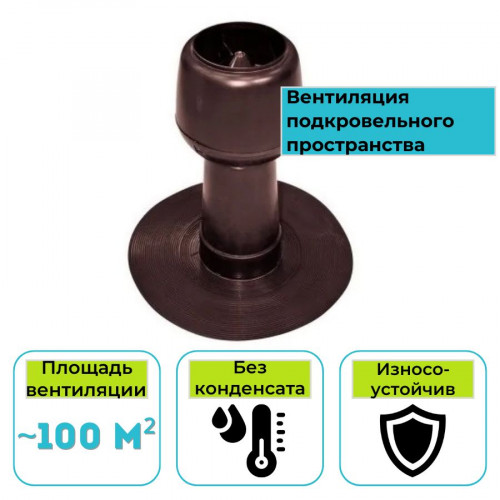 Аэратор кровельный ТехноНИКОЛЬ ЭКО 160х450 мм 1