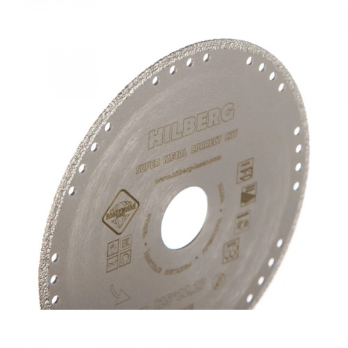 Круг отрезной по металлу 125x22.23 мм Hilberg Super Metal Сorrect Cut 3