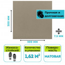 Плитка ГРЕС Е0080 (300х300х7,5) бежевый цвет