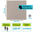 Плитка из керамогранита ГРЕС 300х300 Estima ST03 светло-серый 1,53 м2