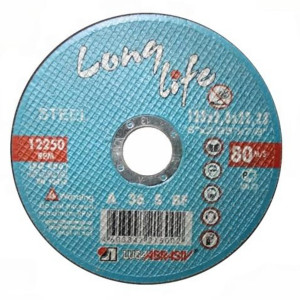 Круг отрезной по металлу 180х1,6х22,2 мм Луга Long Life (4603347219058)