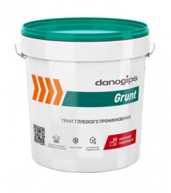 Грунтовка глубокого проникновения Danogips Grunt 10 л