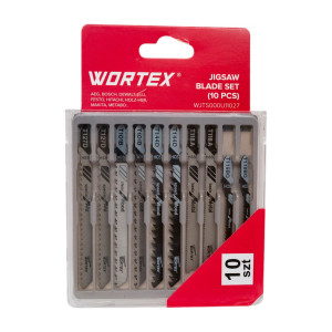 Набор пилок для лобзика универсальный 10 шт. WORTEX WJTS000U11027