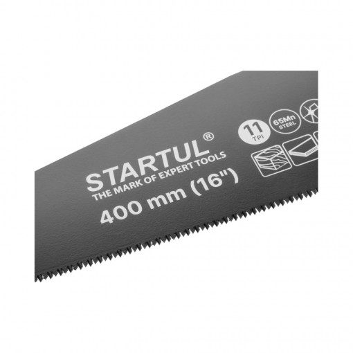 Ножовка по дереву 400 мм STARTUL Profi 11 TPI (мелкий зуб) ST4250-40