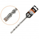 Бур (сверло) 12х100х160 мм GEPARD SDS-plus Quadro-x (GP1212-160)