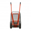 Тачка строительная садовая двухколесная ECO WB351-2 130 л 350 кг
