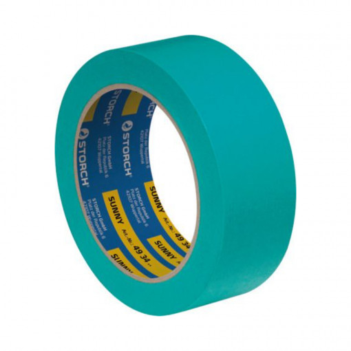 Лента малярная Storch Sunny Light рисовая бумага зеленая 30 мм х 50 м