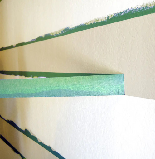 Лента малярная Storch Sunny Light рисовая бумага зеленая 30 мм х 50 м