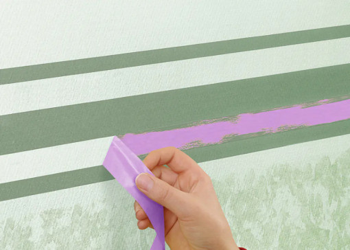 Лента малярная Storch Das Schonende рисовая бумага сиреневая 50 мм х 50 м