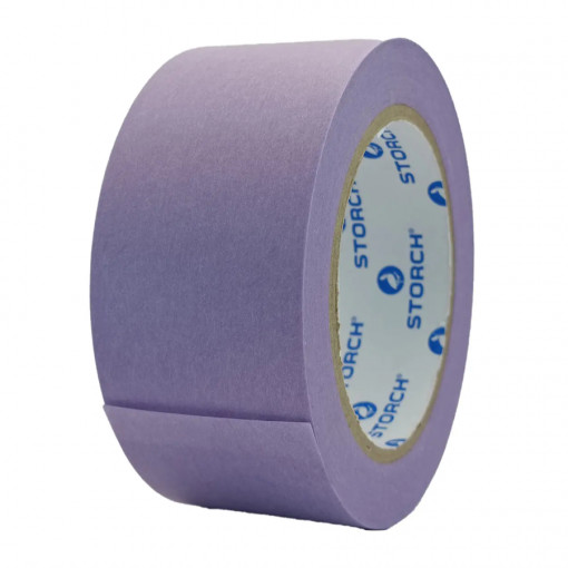 Лента малярная Storch Das Schonende рисовая бумага сиреневая 50 мм х 50 м