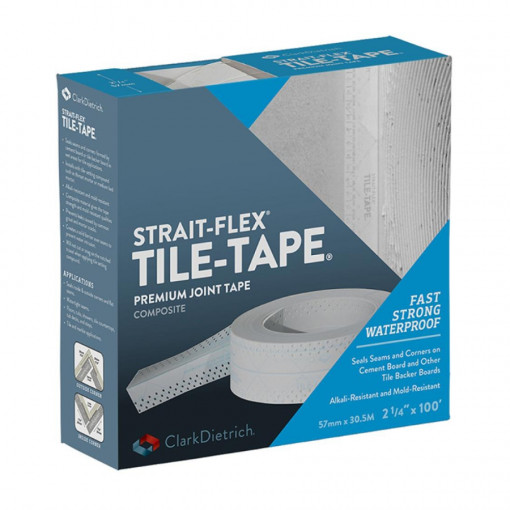 Лента американка для плитки STRAIT-FLEX Tile-Tape углоформирующая 57 мм х 30,5 м