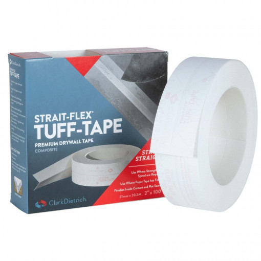Лента американка армированная STRAIT-FLEX TUFF TAPE (без перфорации) 51 мм х 30,5 м
