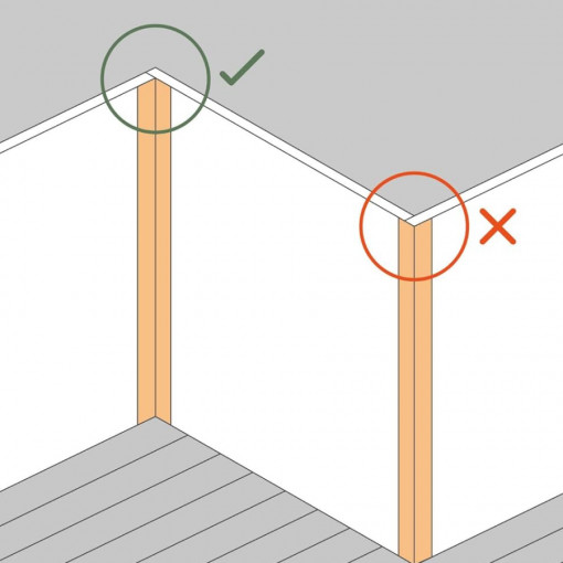 Лента американка армированная STRAIT-FLEX TUFF TAPE (без перфорации) 51 мм х 30,5 м