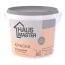 Краска акриловая вд MAV Haus Master интерьерная белая матовая 3 л