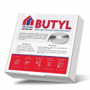 Лента гидроизоляционная TECTUM Butyl-Band бутиловая двусторонняя 15 мм х 25 м