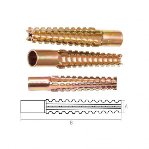 Дюбель для газосиликатных блоков 10х60 мм STARFIX MUD 10 шт