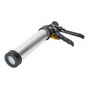 Пистолет для герметика закрытый 700 мл HARDY алюминиевый (2050-180700)