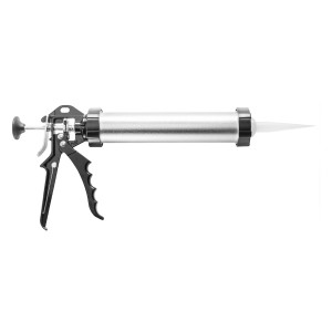 Пистолет для герметика закрытый 700 мл HARDY алюминиевый (2050-180700)