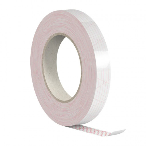 Лента армированная клейкая 20 мм х 50 м TECTUM МIX двусторонняя