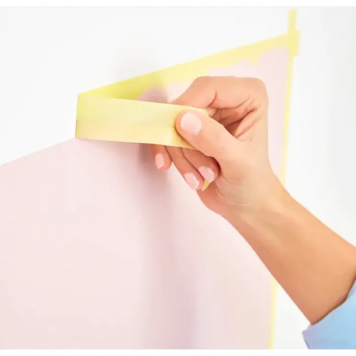 Лента малярная рисовая бумага 30 мм х 50 м Lucky Washi Razor Line сверхтонкая, золотая