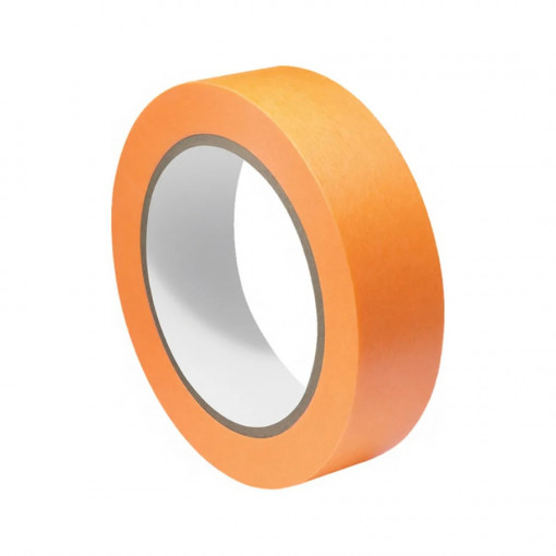 Лента малярная рисовая бумага 38 мм х 50 м Lucky Washi Razor Line сверхтонкая, золотая