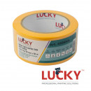 Лента малярная рисовая бумага 50 мм х 50 м Lucky Washi Razor Line сверхтонкая, золотая