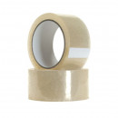 Лента клейкая (скотч) 48 мм х 66 м х 45 мкм прозрачный